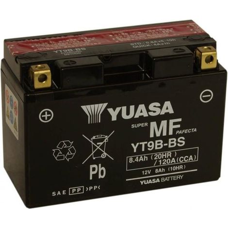 BATTERIA YUASA YT9B-BS 12V 8 Ah