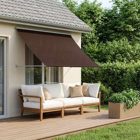 vidaXL Auvent Marron 200 x 150 cm