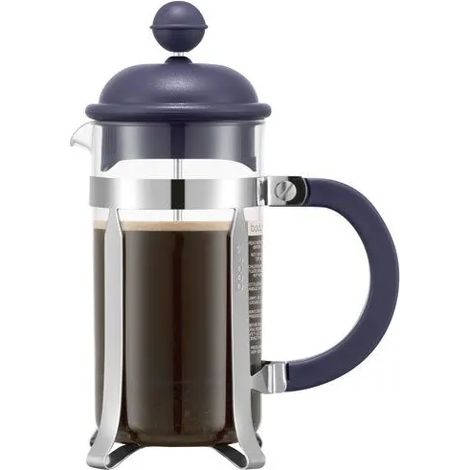 BODUM Cafetière à piston 3 Tasses Bleue - Caffettiera Colors
