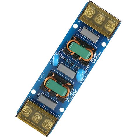 Hochfrequente, zweistufige Tiefpassfilterplatine für Netzteile (25 A) (1/5)