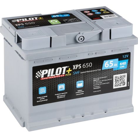 Batteria 12V - Pilot SMF - 65 Ah - 640 A - L2