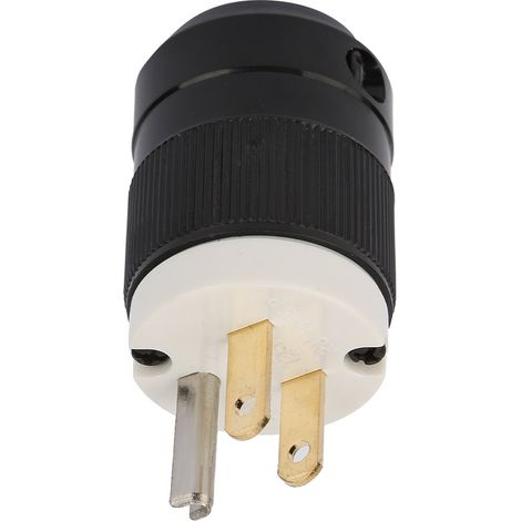 125V US-Netzstecker, wasserdicht, Industriequalität, 3-poliger Netzstecker (15A 125V) (1/5)