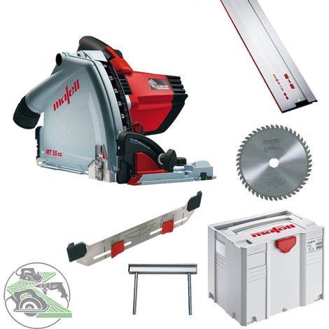 Mafell Tauchsäge MT 55 cc MAXI MAX mit Führungsschiene F 160 im Systainer 917614 (1/3)