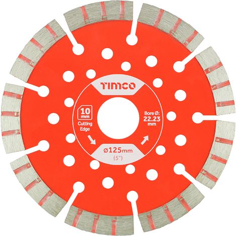 TIMCO Trade Diamond Blade Segmented - 125 x 22.2