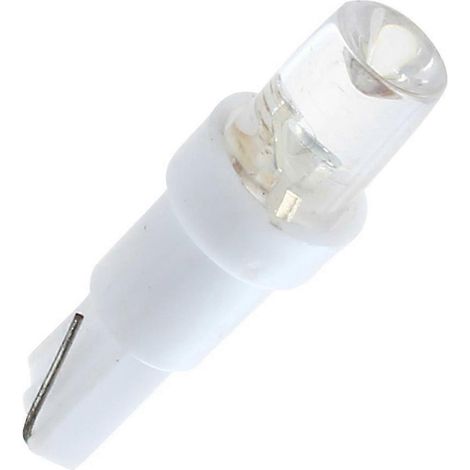 10 ampoules LED T5 W1,2W W3W 1 SMD pour tableau de bord, éclairage intérieur de voiture, 12 V, blanc (1/2)