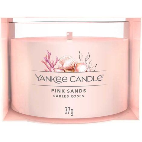 CANDELA PROFUMATA VOTIVE IN VETRO PINK SANDS