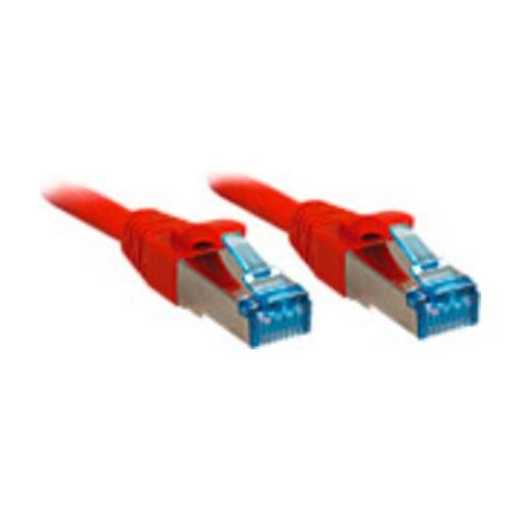 LINDY 47167 RJ45 Câble réseau, câble patch CAT 6a S/FTP 7.50 m rouge 1 pc(s) (1/2)