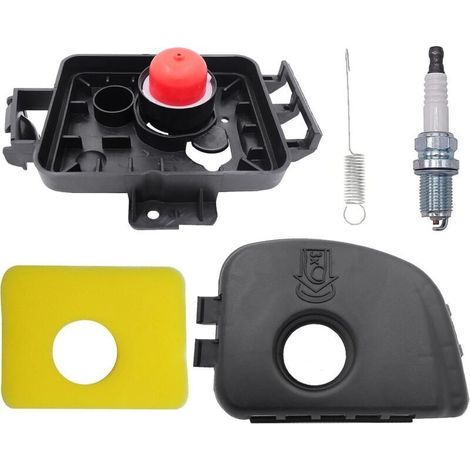 Coperchio del filtro dell'aria con filtro dell'aria per motori Briggs & Stratton serie 300e 450e 550e codici 595660, 594281, 799579, 5434, 4248, 09P702 (1/3)