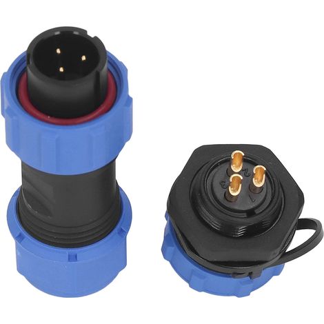 Luftfahrtstecker IP68 wasserdichter 3-poliger 3-Loch-Netzadapter SP17 (1/5)