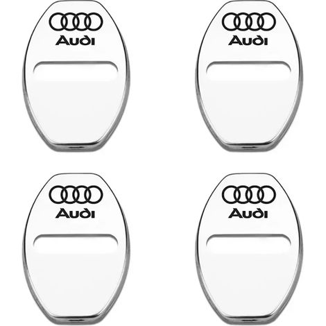 Étui de protection pour serrure de portière de voiture en acier inoxydable (argenté), compatible avec les modèles Sline, S3, S4, A3, A4, B5, B6, B8, A3 8P, 8V, A5, A6, C6, C5, A1, A7, A8 et Q2. Access (1/4)