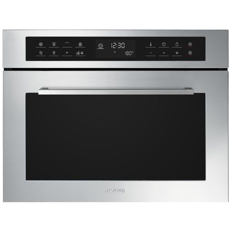 Smeg SF4400MCX1 Selezione Forno compatto combinato microonde 44 Litri cm. 60 inox