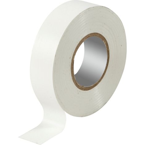 3M Deutschland Vinyl Elektro-Isolierband 19 mm x 25 m, weiß TemFlex 1500 19x25ws (1/2)