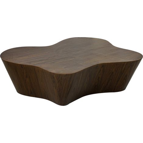 Table basse organique en noyer - noyer (1/5)