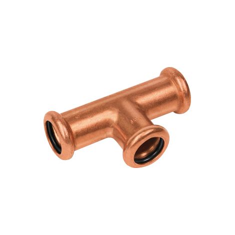SANHA Pressfit., T-Stück Cu 28x15x28 Kupfer, Nr.6130 - 83067172 von Buderus