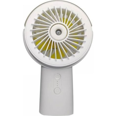 2-in-1 Mini Portable Rechargeable Fan 4000 mAh Silent with Mist Humidifier 3 Speeds, 90° Foldable Design Spray Fan for Office, Outdoor, Travel Flash Sale (1/5)