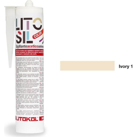 Silicone coloré Litosil Color LITOKOL Silcone coloré Litosil Color LITOKOL Ivory 1 (Beige)