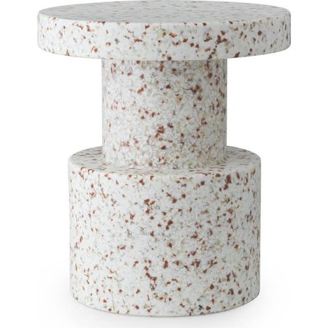 Copenhagen Sgabello Bit Bianco design contemporaneo