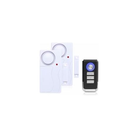 Alarme de porte/fenêtre sans fil 105 dB, avec télécommande – (1/5)