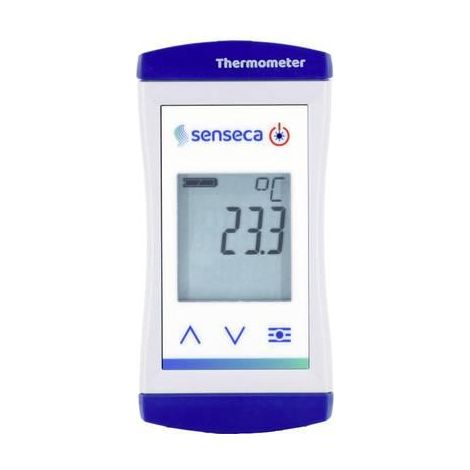 Senseca ECO 130.2 termómetro de termopar preciso y ergonómico