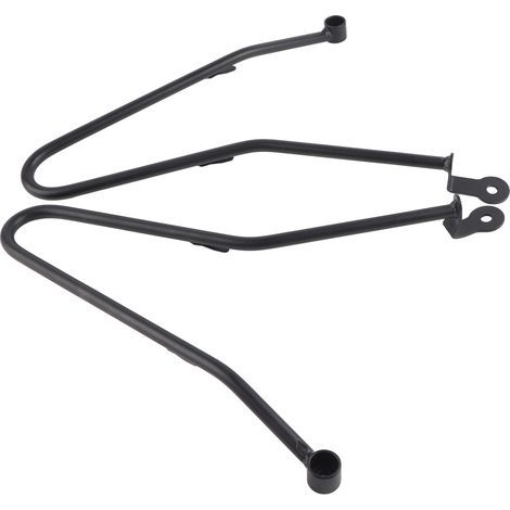 GARRYFIZH Barres de Support pour Sacoches de Moto Triumph Bonneville T100/Thruxton 900 - Garde Montage Noir