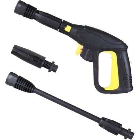 Hochdruckreinigerpistole – Ersatz mit Verlängerungslanze. Schnellanschluss. kompatibel mit Kärcher K2 K3 K4 K5 K6 K7 (150 bar / 2175 PSI)