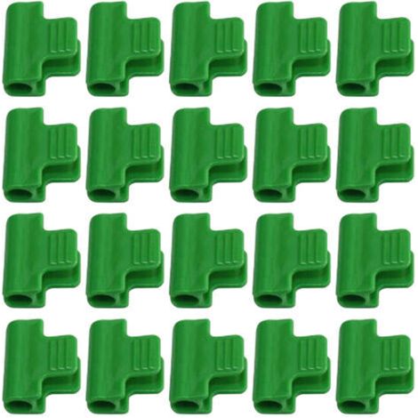 20 clips de serre, clips de bâche de serre Hoop House, cadre de support de jardin pour l'installation de filets et de films de serre (1/3)