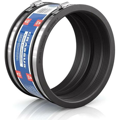 CR Schlauchadapter Typ 1 CDC 275 (260-275mm), bis 0,6 bar, EPDM / V2A (1/2)