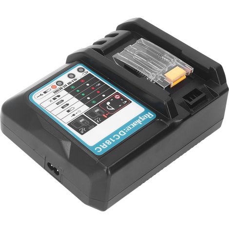 Chargeur de batterie lithium-ion DC18RC 18 V, compatible avec les modèles 14,4 V et 18 V (LXT BL1850, BL1840B, BL1820, BL1815, BL1860), prise UE 100-240 V. (1/5)