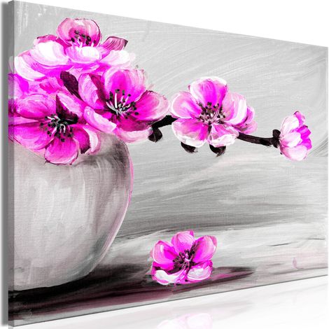 Quadro - Lightness of Light (1 Part) Wide Pink - 90x60 (1/4)