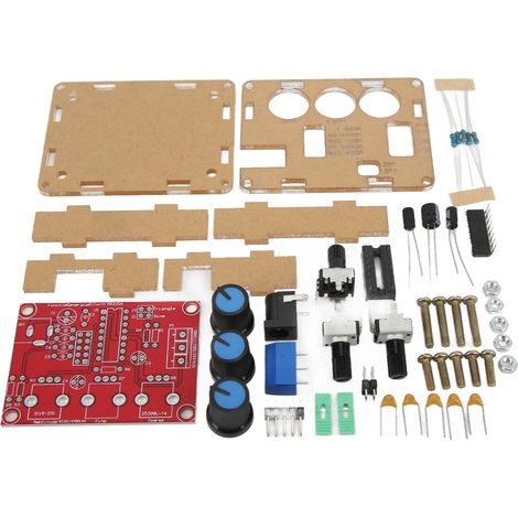 Générateur de signaux fonctionnels XR2206 avec boîtier, résolution 5 chiffres, kit de générateur de signaux à monter soi-même, module de fonction de signal (1/5)