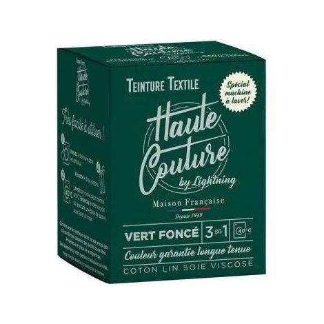 Tintura tessile verde scuro 350g