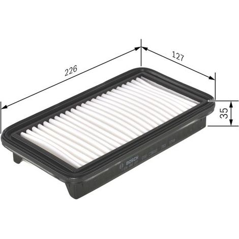 Filtre à air BOSCH F 026 400 201 FIAT 13780 79J00 000 13780-79J00 71742069