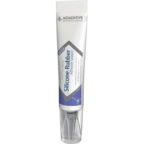 Momentive RTV162Q Adesivo in gomma silicone Bianco Contenuto 82 ml