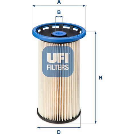 Filtro de combustible UFI 26.038.00