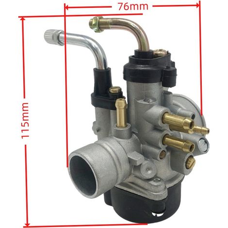 PHBN 17.5 mm carburetor, type PHVA17, 2-stroke, 404-105 liters. Fuel system components for 2-stroke motorcycles: high-performance atomization, throttle body, excellent fuel consumption.--DTEKGAZ