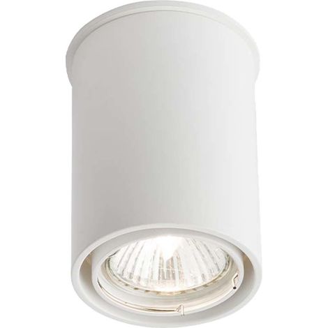 Spot soffitto bianco tondo orientabile GU10 10W Shilo (1/2)