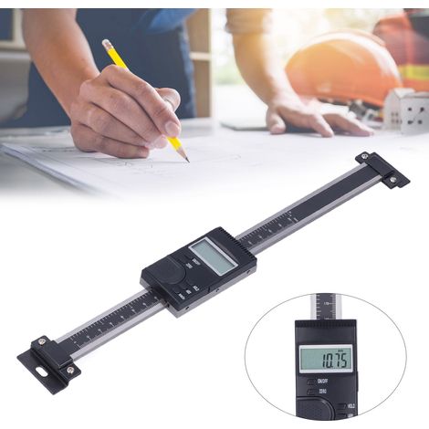 SHSIWI IP45 wasserdichter, vertikaler digitaler Messschieber, gefertigt für Höhenmessungen, 0-200 mm (1/5)