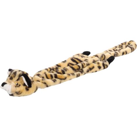 Jouet pour chien à motif léopard beige, flamant rose de 56 cm (1/5)