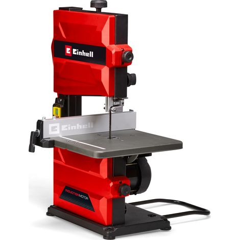 Einhell Bandsäge TC-SB 200 + (300 W, werkzeugloser Sägebandwechsel, Parallelanschlag, Höhenverstellung, robuste Sägebandführung, stufenlos neigbarer Tisch) (1/5)