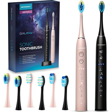 Berdsen galaxy duo schallzahnbursten 2er set