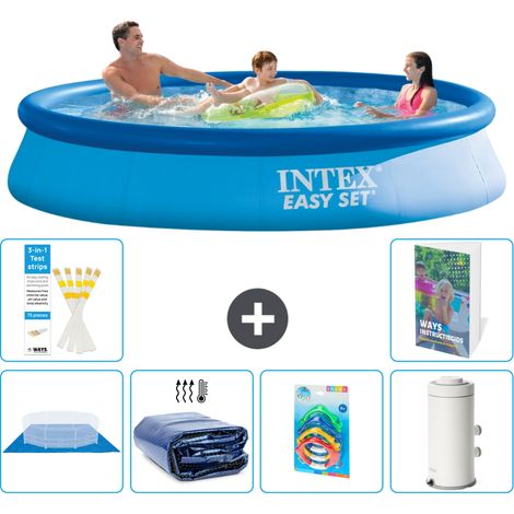 Intex Piscina Easy Set Rotonda - 366x76 cm - 7-pezzi  S123