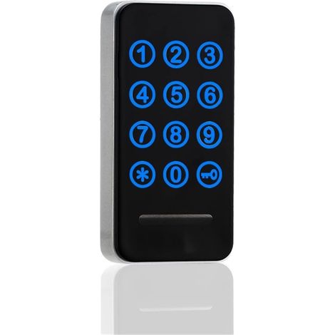 Verrouillage Intelligent Verrouillage du Clavier électronique numérique 125KHZ Serrures for casiers Kléless Clean Casier CLESSION CLESSER Argent Couleur Serrure de Porte d'entrée sans clé (1/4)