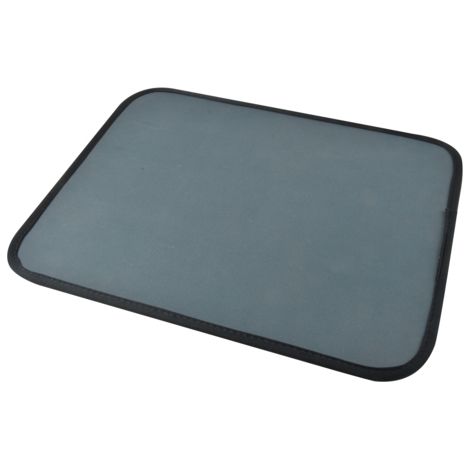 Tapis de repas antidérapant pour animaux - Gris - L 45 x 35 cm - Livraison gratuite (1/2)