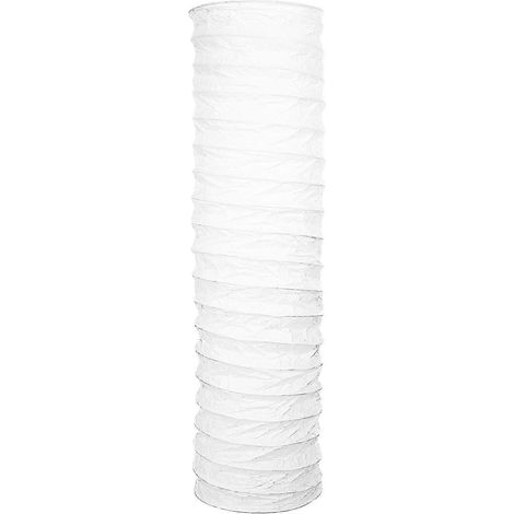 Lampadaire minimaliste avec abat-jour lanterne en papier pour salon ou chambre (1/3)