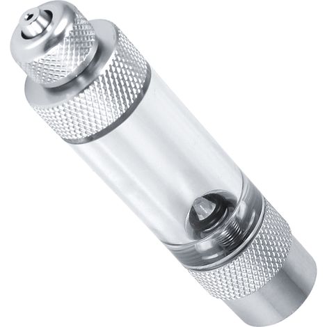 Compteur de bulles CO2 en aluminium pour plantes d'aquarium (tête simple) (1/5)