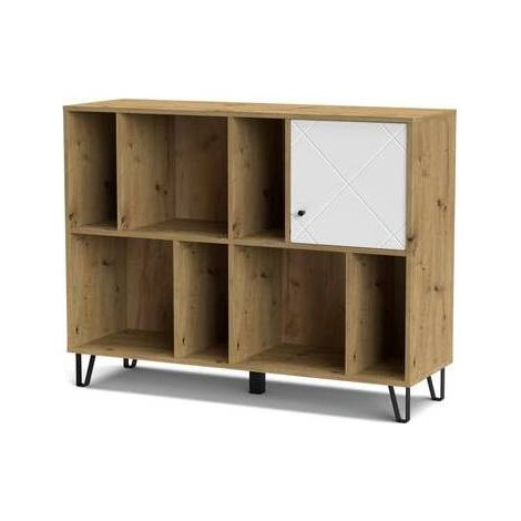 MOBILE BOLLO BO9 CM 123X40X95 ROV.ARTISAN/BIANC