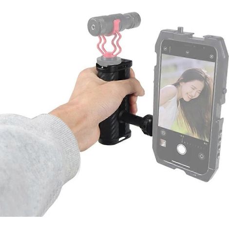 Mini poignée latérale en aluminium, poignée de maintien latérale réglable en hauteur - Grip-A- (1/4)