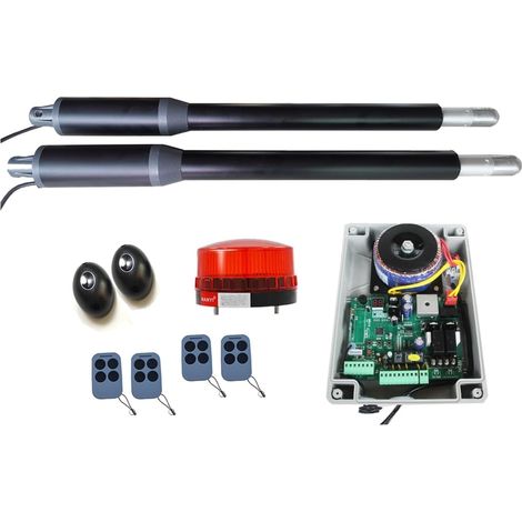 Kit d'ouvre-portes automatiques Actionneur linéaire moteur moteur électrique automatique ouvre-porte battante course de Piston porte battante ouvre-porte pour accessoires de portail coulissant ( Color (1/5)