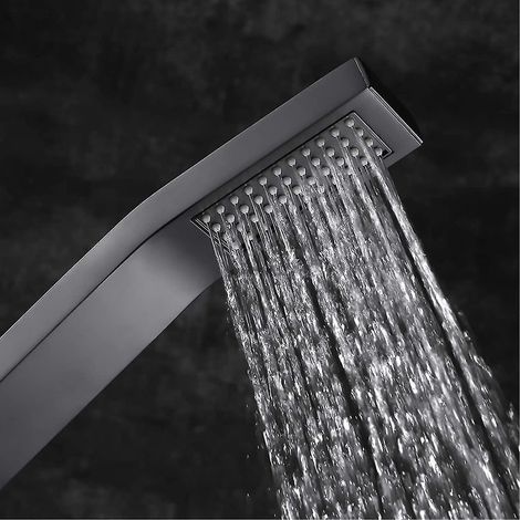 Pommeau de douche à main en laiton avec fonction unique et flexible (1/2)