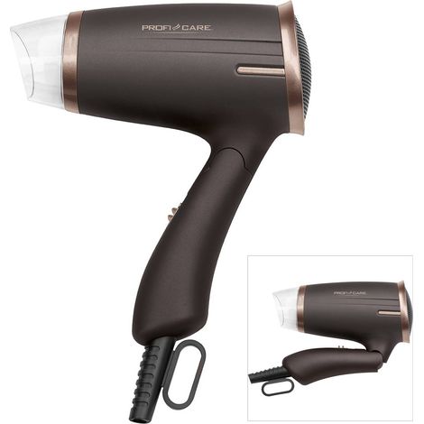 Secador de pelo de viaje plegable pequeño Proficare de 1400 W
